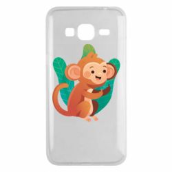 Чехол для Samsung J3 2016 Monkey. Fuck You - PrintSalon