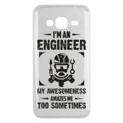 Чехол для Samsung J3 2016 My awesomeness amazes me too sometimes - PrintSalon