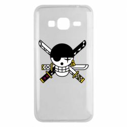 Чехол для Samsung J3 2016 One Piece Zoro logo - PrintSalon