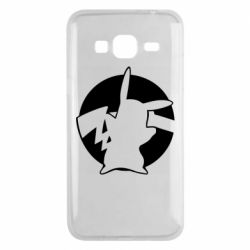 Чохол для Samsung J3 2016 Pikachu silhouette