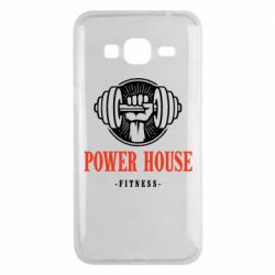 Чехол для Samsung J3 2016 Powerhouse fitness - PrintSalon