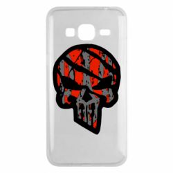 Чохол для Samsung J3 2016 Punisher Coat of arms of Ukraine - PrintSalon