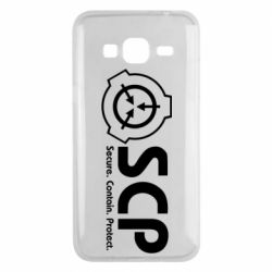 Чохол для Samsung J3 2016 SCP logo text - PrintSalon