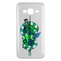 Чехол для Samsung J3 2016 Символы Слизерина - PrintSalon