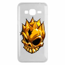 Чохол для Samsung J3 2016 Standoff - Gold Skull