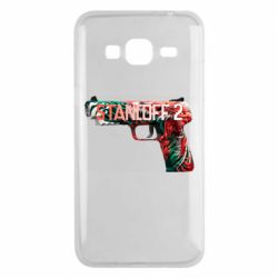 Чехол для Samsung J3 2016 Standoff pistol - PrintSalon