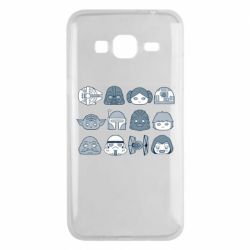 Чехол для Samsung J3 2016 Star wars icons - PrintSalon