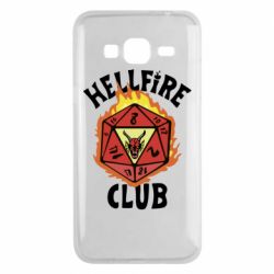 Чехол для Samsung J3 2016 Stranger Things: Hellfire club - PrintSalon