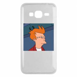 Чехол для Samsung J3 2016 Suspicious Fry - PrintSalon