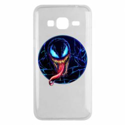 Чохол для Samsung J3 2016 Venom black and blue style - PrintSalon