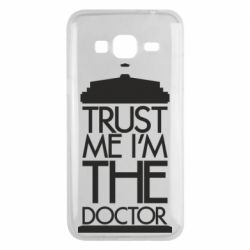 Чехол для Samsung J3 2016 Верь мне я доктор Тардис - PrintSalon