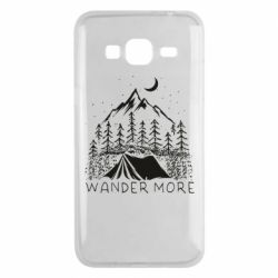 Чехол для Samsung J3 2016 Wander more - PrintSalon