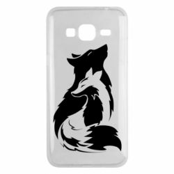 Чехол для Samsung J3 2016 Wolf And Fox - PrintSalon