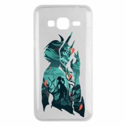 Чехол для Samsung J3 2016 Xiao silhouette - PrintSalon