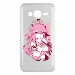 Чехол для Samsung J3 2016 Yae Miko portrait - PrintSalon