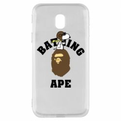 Чехол для Samsung J3 2017 A bathing ape peanuts - PrintSalon