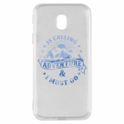 Чехол для Samsung J3 2017 Adventure is calling - PrintSalon