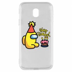 Чохол для Samsung J3 2017 Among Us Happy Birthday - PrintSalon