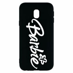 Чехол для Samsung J3 2017 Barbie Logo - PrintSalon