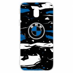 Чехол для Samsung J3 2017 BMW logo and art background - PrintSalon