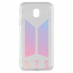 Чехол для Samsung J3 2017 BTS gradient logo - PrintSalon