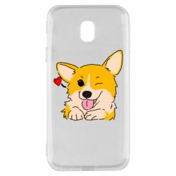 Чехол для Samsung J3 2017 Cute Corgi Puppy - PrintSalon