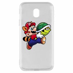 Чехол для Samsung J3 2017 Cute Mario with turtle - PrintSalon