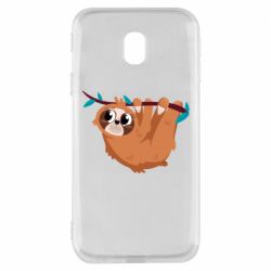 Чехол для Samsung J3 2017 Cute sloth - PrintSalon