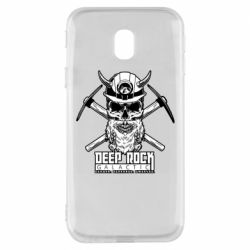 Чехол для Samsung J3 2017 Deep Rock Galactic skull - PrintSalon