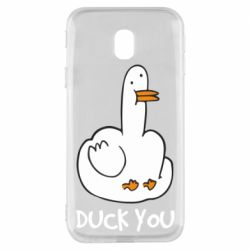 Чехол для Samsung J3 2017 Duck you - PrintSalon