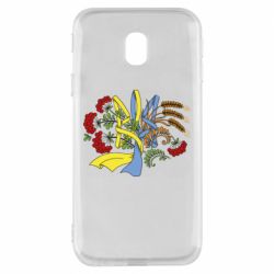 Чохол для Samsung J3 2017 Герб колоски і калина - PrintSalon