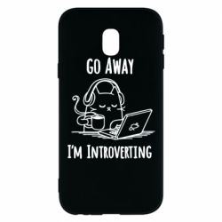 Чехол для Samsung J3 2017 Go away i'm introverting - PrintSalon