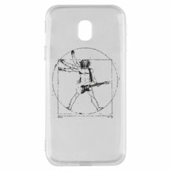 Чехол для Samsung J3 2017 Guitarist Da Vinci - PrintSalon