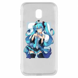Чехол для Samsung J3 2017 Hatsune Miku art - PrintSalon