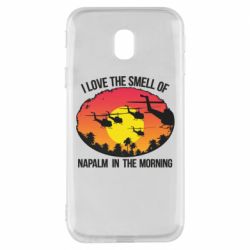 Чехол для Samsung J3 2017 I love the smell napalm, in the morning - PrintSalon