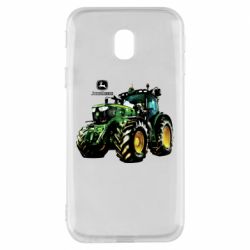 Чохол для Samsung J3 2017 John Deere Tractor and logo - PrintSalon