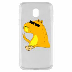 Чехол для Samsung J3 2017 Капибара Программист - PrintSalon