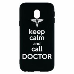 Чехол для Samsung J3 2017 Keep Calm And Call Doctor - PrintSalon