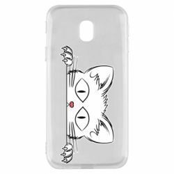 Чехол для Samsung J3 2017 Котейка - PrintSalon