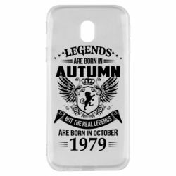 Чехол для Samsung J3 2017 Легенды рождаются. Ваш месяц год рождения (англ.) - PrintSalon