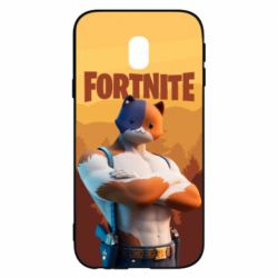 Чехол для Samsung J3 2017 Meowscles and logo - PrintSalon