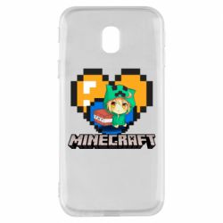Чохол для Samsung J3 2017 Minecraft Girl - PrintSalon
