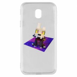 Чехол для Samsung J3 2017 Minecraft King - PrintSalon