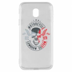 Чехол для Samsung J3 2017 Moto skull - PrintSalon