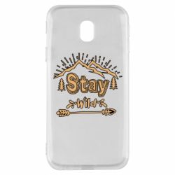 Чехол для Samsung J3 2017 Mountains - Stay Wild - PrintSalon