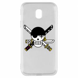 Чехол для Samsung J3 2017 One Piece Zoro logo - PrintSalon