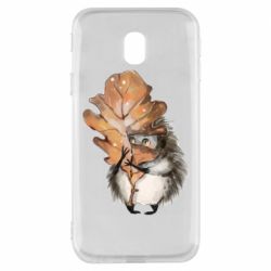 Чехол для Samsung J3 2017 Осенний ежик - PrintSalon