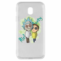 Чехол для Samsung J3 2017 Rick and Morty voodoo doll - PrintSalon