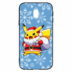 Чохол для Samsung J3 2017 Santa Claus Pikachu - PrintSalon