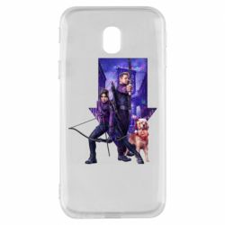 Чехол для Samsung J3 2017 Соколиный глаз и Кейт Бишоп - PrintSalon